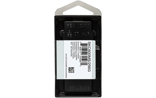 Kingston KC600 256 Go - SSD mSATA TLC