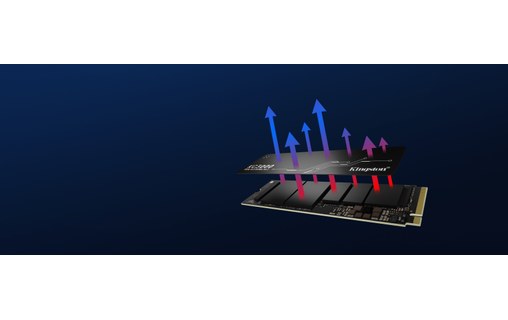 Kingston KC3000 512 Go - SSD M.2 NVMe PCIe 4.0 TLC