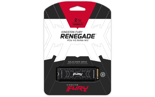 Kingston FURY Renegade 2 To - SSD M.2 NVMe PCIe 4.0 TLC