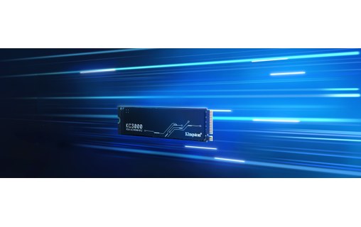 Kingston KC3000 512 Go - SSD M.2 NVMe PCIe 4.0 TLC
