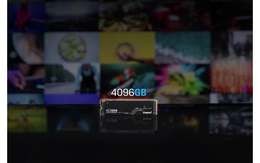 Kingston KC3000 4 To - SSD M.2 NVMe PCIe 4.0 TLC