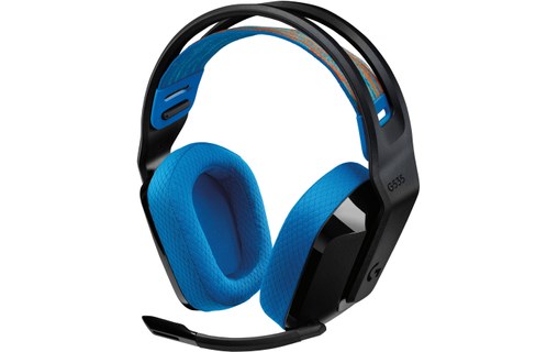 Casque gaming sans fil Logitech G535, Bleu
