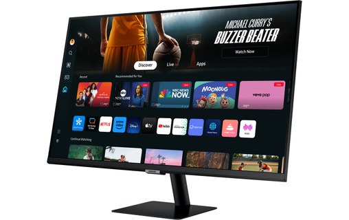 Écran 32" Samsung Smart Monitor M7 M70D - 4K - Noir
