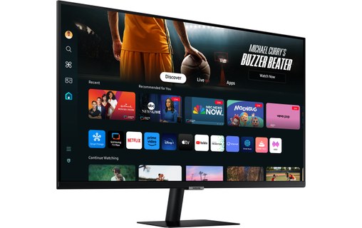 Écran 32" Samsung Smart Monitor M7 M70D - 4K - Noir