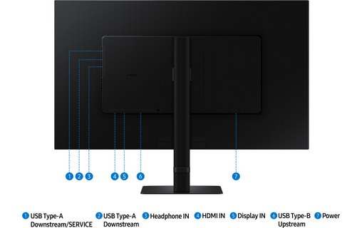 Écran 32" Samsung ViewFinity S6 S60D
