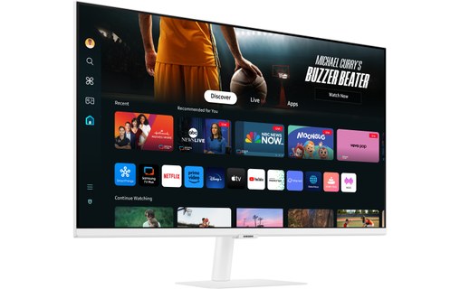 Écran 32" Samsung Smart Monitor M7 M70D - 4K - Blanc