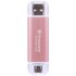 Transcend ESD310 1 To - Rose - SSD externe USB-C & USB-A