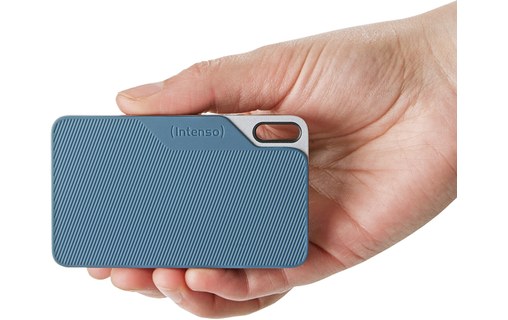 Intenso TX100 2 To - Bleu, Gris - SSD externe USB-C