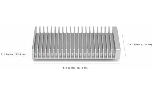 OWC Express 1M2 2 To - Argent - SSD NVMe externe USB-C