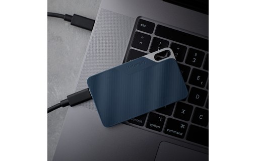 Intenso TX100 2 To - Bleu, Gris - SSD externe USB-C