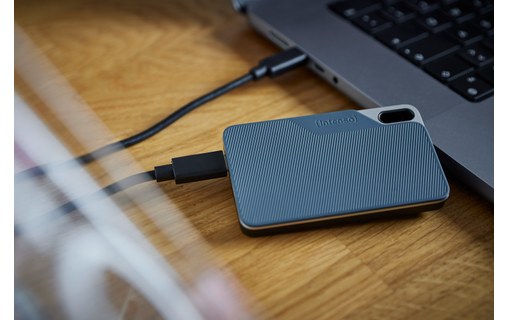 Intenso TX100 2 To - Bleu, Gris - SSD externe USB-C