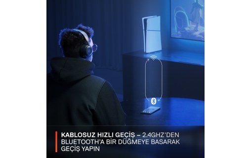 Casque gaming sans fil SteelSeries Arctis Nova 5, Noir - Bluetooth