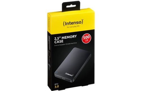 Intenso Memory Case 1 To - Noir - Disque dur externe 2,5"