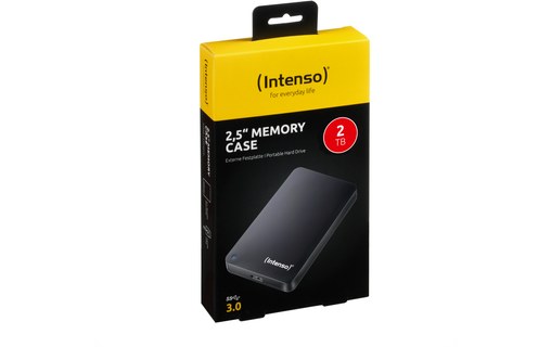 Intenso Memory Case 2 To - Noir - Disque dur externe 2,5"