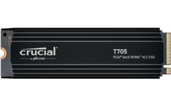 Crucial T705 2 To - SSD M.2 2280 NVMe PCIe 5.0 avec dissipateur