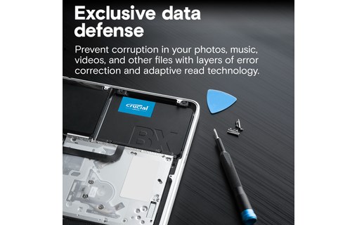 Crucial BX500 4 To - SSD 2,5" 3D NAND