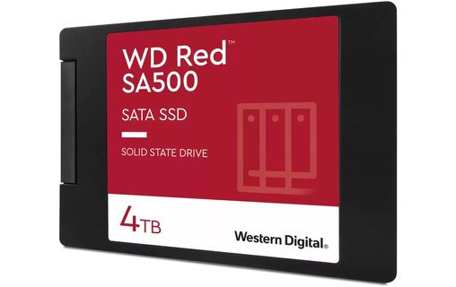 Western Digital Red SA500 4 To - SSD 2,5" 3D NAND