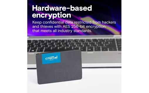 Crucial BX500 4 To - SSD 2,5" 3D NAND