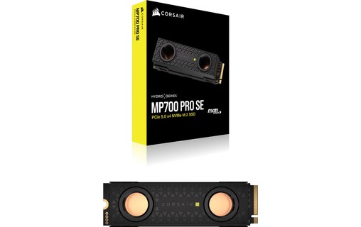 Corsair MP700 PRO SE Hydro X 2 To - SSD M.2 2280 NVMe PCIe 5.0 TLC