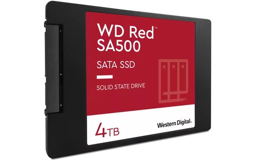 Western Digital Red SA500 4 To - SSD 2,5" 3D NAND