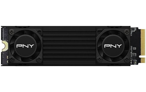 PNY CS3150 2 To - SSD M.2 2280 NVMe PCIe 5.0 3D NAND avec dissipateur RGB