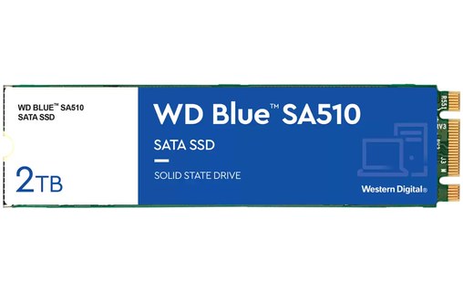 Western Digital Blue SA510 2 To - SSD M.2 2280 SATA