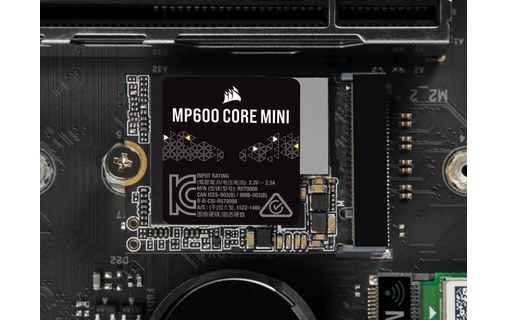 Corsair MP600 Mini 2 To - SSD M.2 2230 NVMe PCIe 4.0 QLC