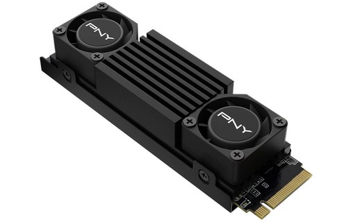 PNY CS3150 2 To - SSD M.2 2280 NVMe PCIe 5.0 3D NAND avec dissipateur RGB