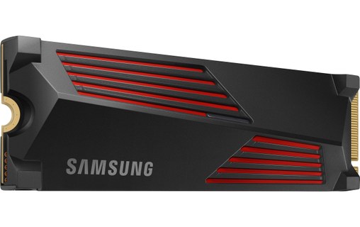 Samsung 990 PRO 4 To - SSD M.2 2280 NVMe PCIe 4.0 avec dissipateur