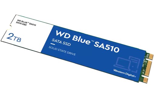 Western Digital Blue SA510 2 To - SSD M.2 2280 SATA