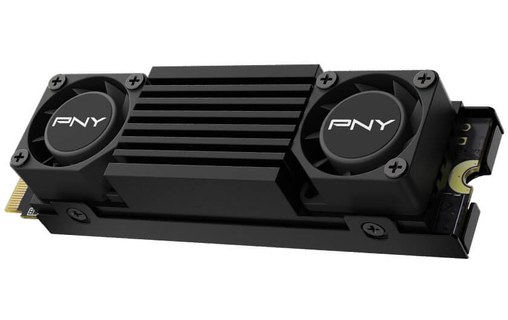 PNY CS3150 2 To - SSD M.2 2280 NVMe PCIe 5.0 3D NAND avec dissipateur RGB
