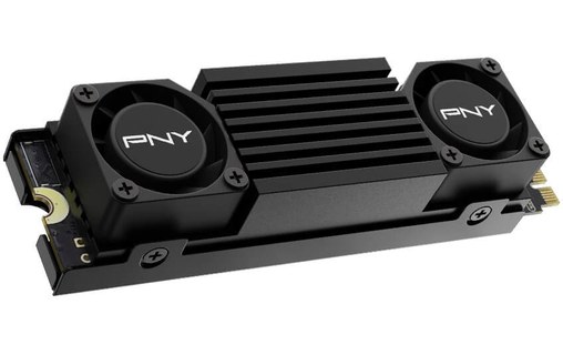 PNY CS3150 2 To - SSD M.2 2280 NVMe PCIe 5.0 3D NAND avec dissipateur RGB