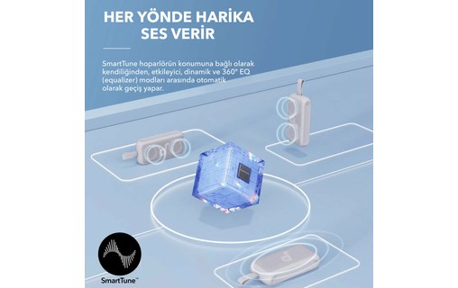 Enceinte Bluetooth portable Anker Motion 300, Noire