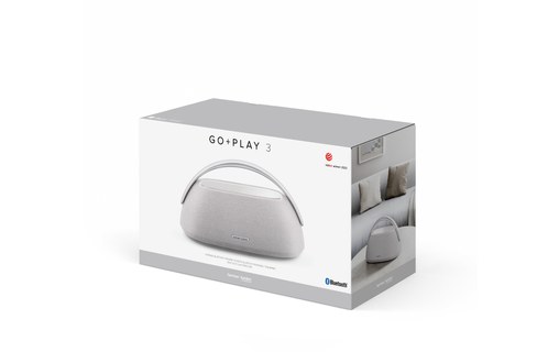 Enceinte Bluetooth portable Harman Kardon Go + Play 3 Argent, Grise
