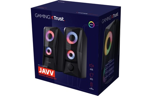 Enceinte PC Trust GXT 606 Javv, Noire