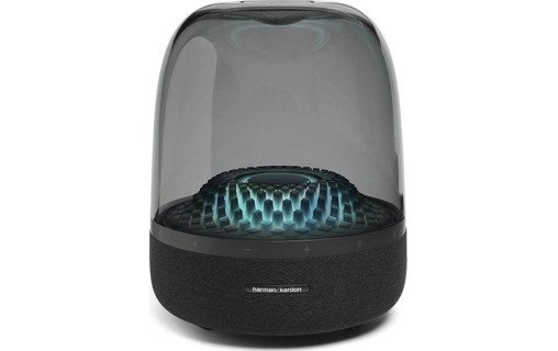 Enceinte Bluetooth Harman Kardon Aura Studio 4 Noire, Transparente