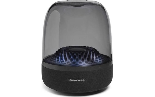 Enceinte Bluetooth Harman Kardon Aura Studio 4 Noire, Transparente