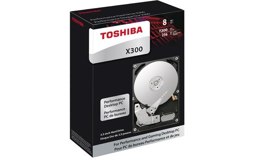 Toshiba X300 10 To - Disque dur 7200 tr/min - HDWR11AUZSVA