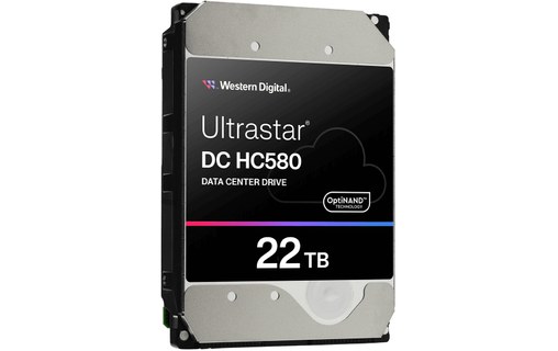 Western Digital Ultrastar DC HC580 22 To - Disque dur SAS 7200 tr/min - 0F62791