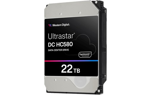Western Digital Ultrastar DC HC580 22 To - Disque dur SAS 7200 tr/min - 0F62791