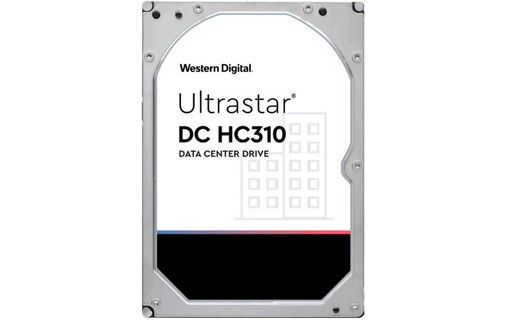 Western Digital Ultrastar DC HC310 6 To - Disque dur 7200 tr/min - 0B36039