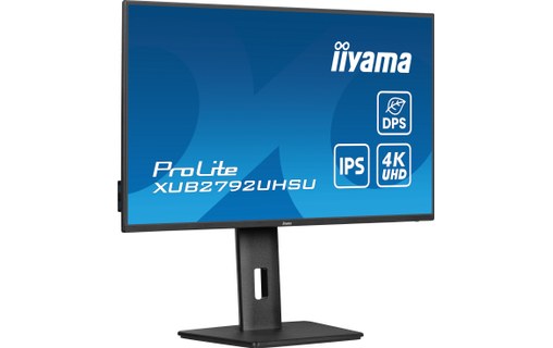 Écran 27" iiyama ProLite XUB2792UHSU-B6 - 4K USB-C