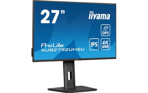Écran 27" iiyama ProLite XUB2792UHSU-B6 - 4K USB-C