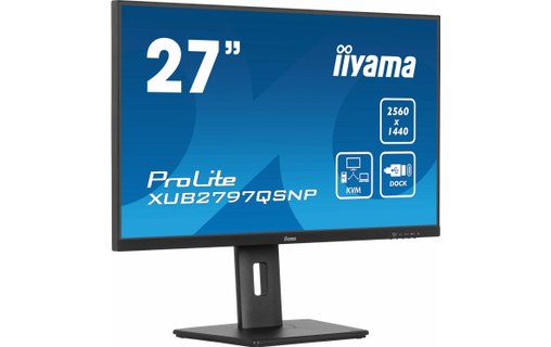 Écran 27" iiyama ProLite XUB2797QSNP-B1 - USB-C