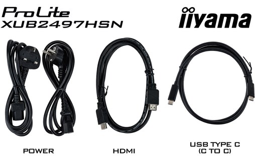 Écran 23,8" iiyama ProLite XUB2497HSN-W1 - USB-C