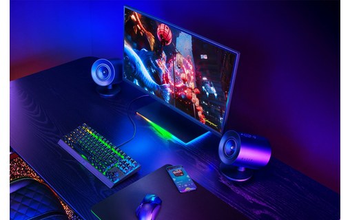 Enceinte PC Razer Nommo V2 X, Noire - Bluetooth