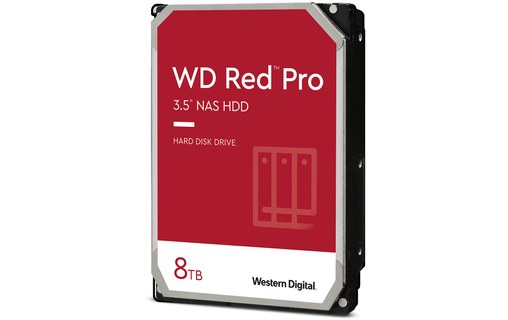 Western Digital WD Red Pro 8 To - Disque dur 7200 tr/min pour NAS - WD8005FFBX