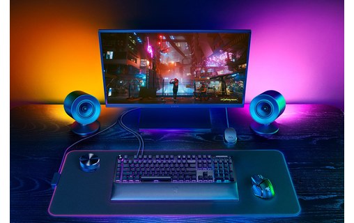 Enceinte PC Razer Nommo V2 Pro, Noire - Bluetooth