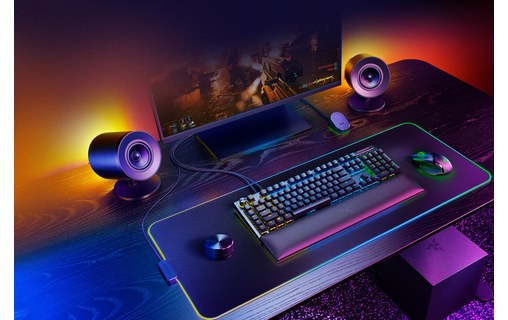 Enceinte PC Razer Nommo V2 Pro, Noire - Bluetooth