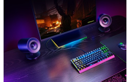 Enceinte PC Razer Nommo V2 X, Noire - Bluetooth